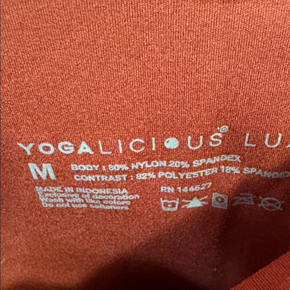 Lux Red Leggings
